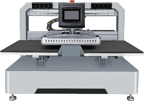 Prensa Mate 450-2E Eléctrica de 2 Pratos (40x50) com Laser e Mesa de suporte - Image 4
