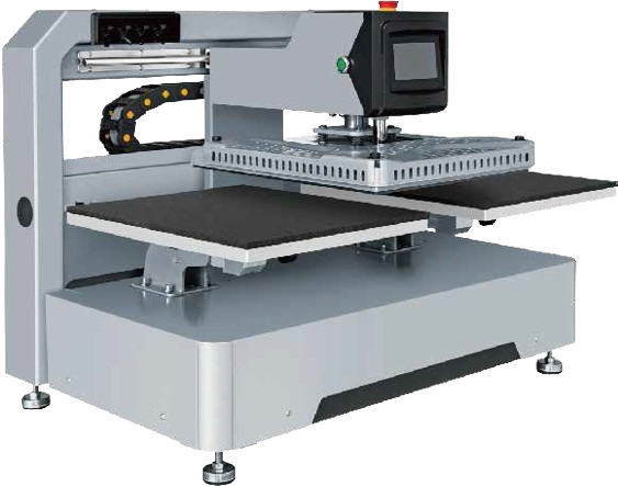 Prensa Mate 450-2E Eléctrica de 2 Pratos (40x50) com Laser e Mesa de suporte - Image 3