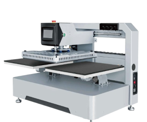 Prensa Mate 450-2E Eléctrica de 2 Pratos (40x50) com Laser e Mesa de suporte